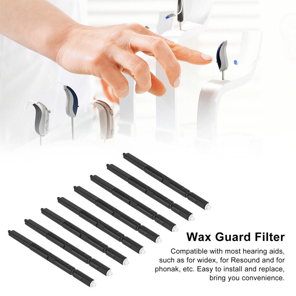 5PACK Hearing Aid Filters Cerustop Wax Guards Dustproof Prevents Earwax Guard
