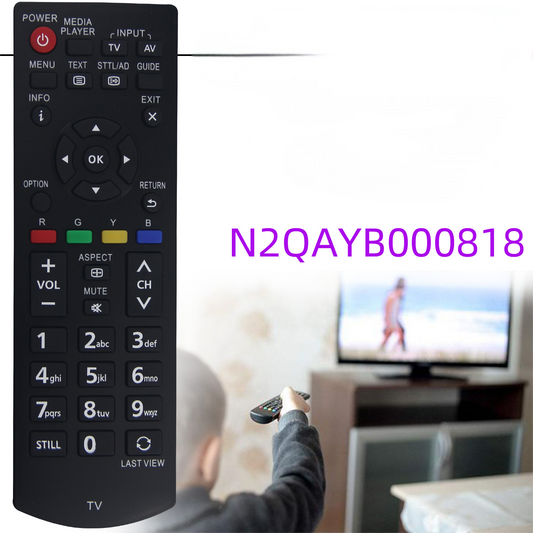 New Replace N2QAYB000818 For Panasonic TV Remote Control TH32A400A TH42A400A