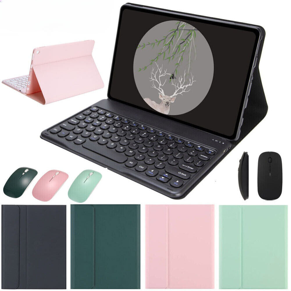 For Lenovo Tab P11 2nd Gen 11.5" Tablet Bluetooth Keyboard Mouse Flip Cover Case