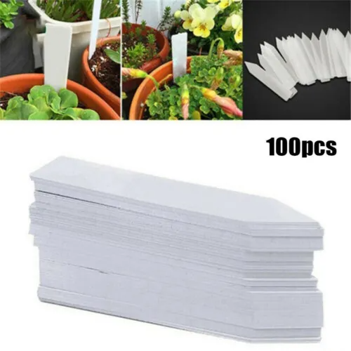 Plant Labels Flexible PVC Plastic Garden Tag Nursey Seeding Marker Pen Bulk Sale