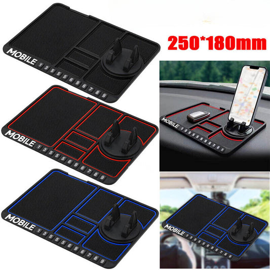 Rubber Car Dashboard Non-slip Mat Pad For Mobile Phone GPS Stand Mount Holder