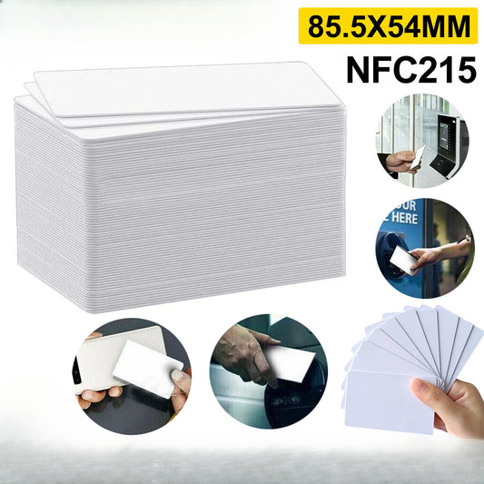 30PCS NTAG215 NFC White Pvc Card Tag For TagMo Forum Switch Type2 Tags Chip