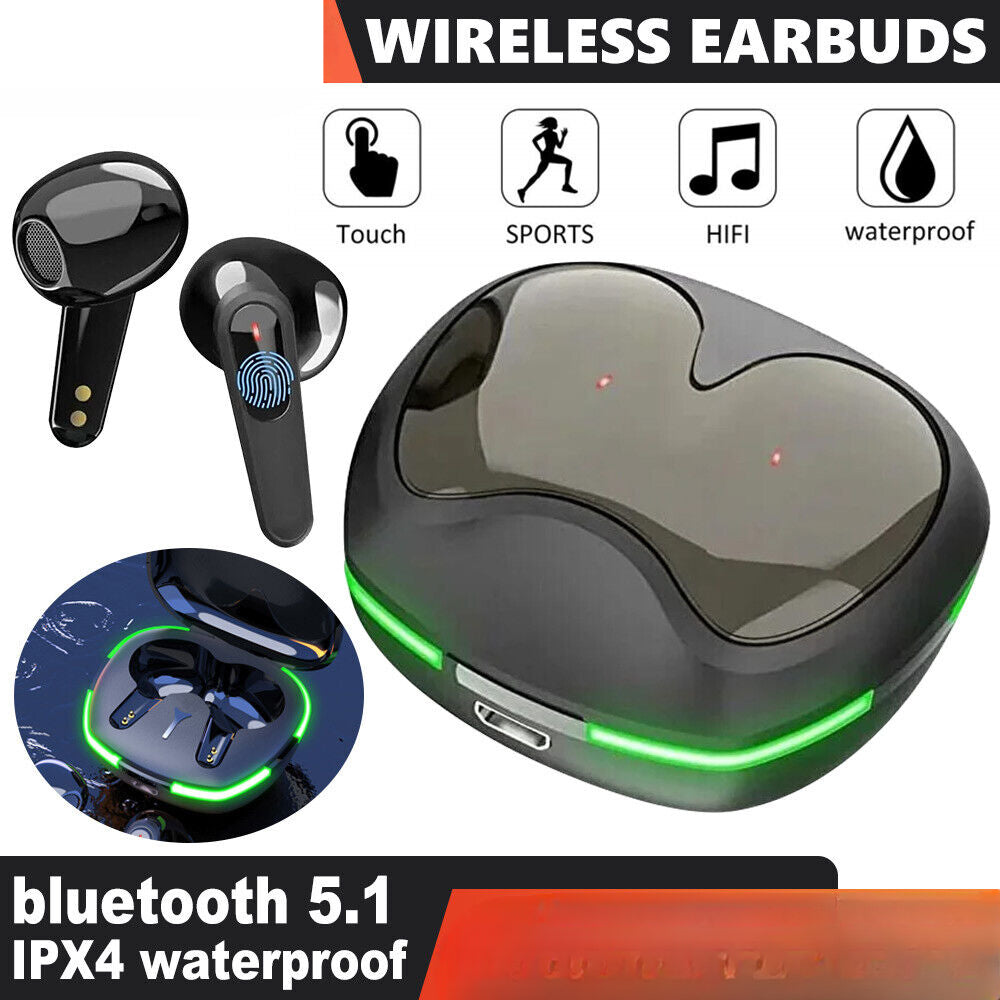 Wireless Bluetooth Earphones Earbuds TWS Mini In-Ear Stereo Headset Headphone