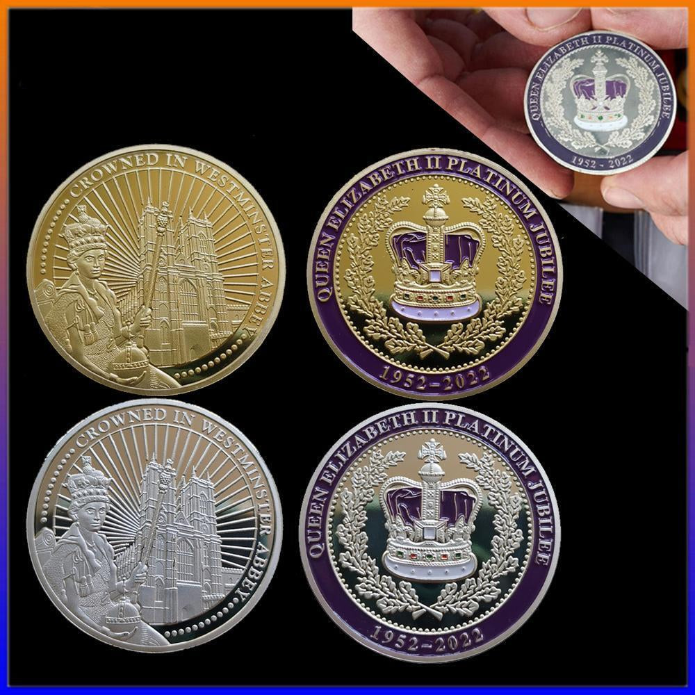 Queen Elizabeth II Platinum Jubilee Commemorative Coin Royal Collection Gift