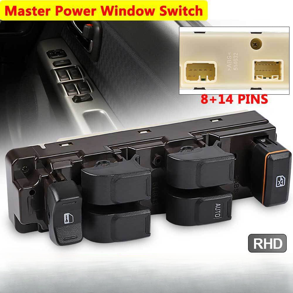 RHD Power Master Window Switch for Isuzu D-Max DMAX Holden Colorado RC Rodeo RA