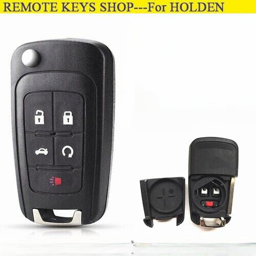 5 Button Fit for HOLDEN COMMODORE VF Remote Flip Key Blank Shell/Case/Enclosure