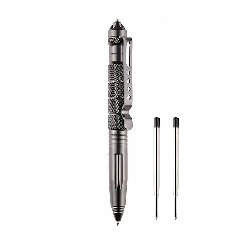 Self Defence Tactical Pen Glass Breaker DNA Catcher Survival Emergency Tool