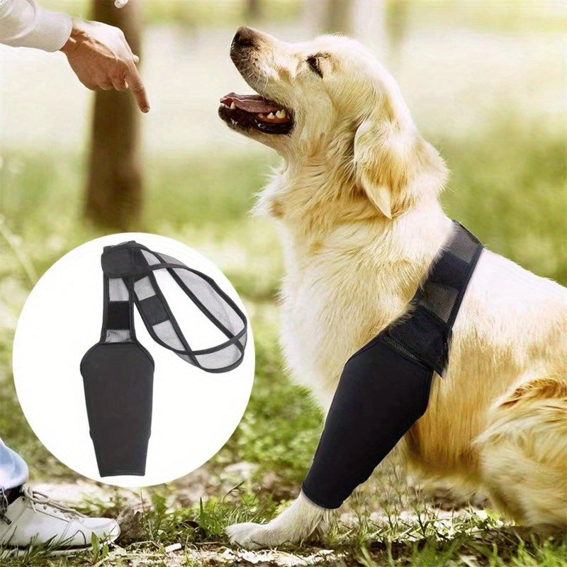 Pet Dog Leg Support Protective Cover, Injury Knee Pads Dog Leg Protector Protective Gear