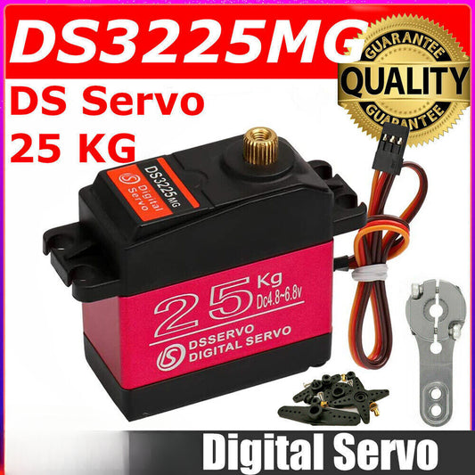 RC Servo DSSERVO DS3225 25KG Metal Gear High Torque Digital Servo Waterproof