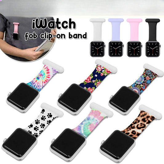 For Apple Watch iWatch Nurse Band Fob Clip-on Strip Doctor Midwife Paramedics