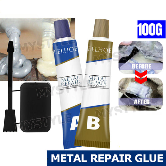 Industrial Epoxy Resin Cold Weld Auto Metal Repair Paste Adhesive Glue A&B