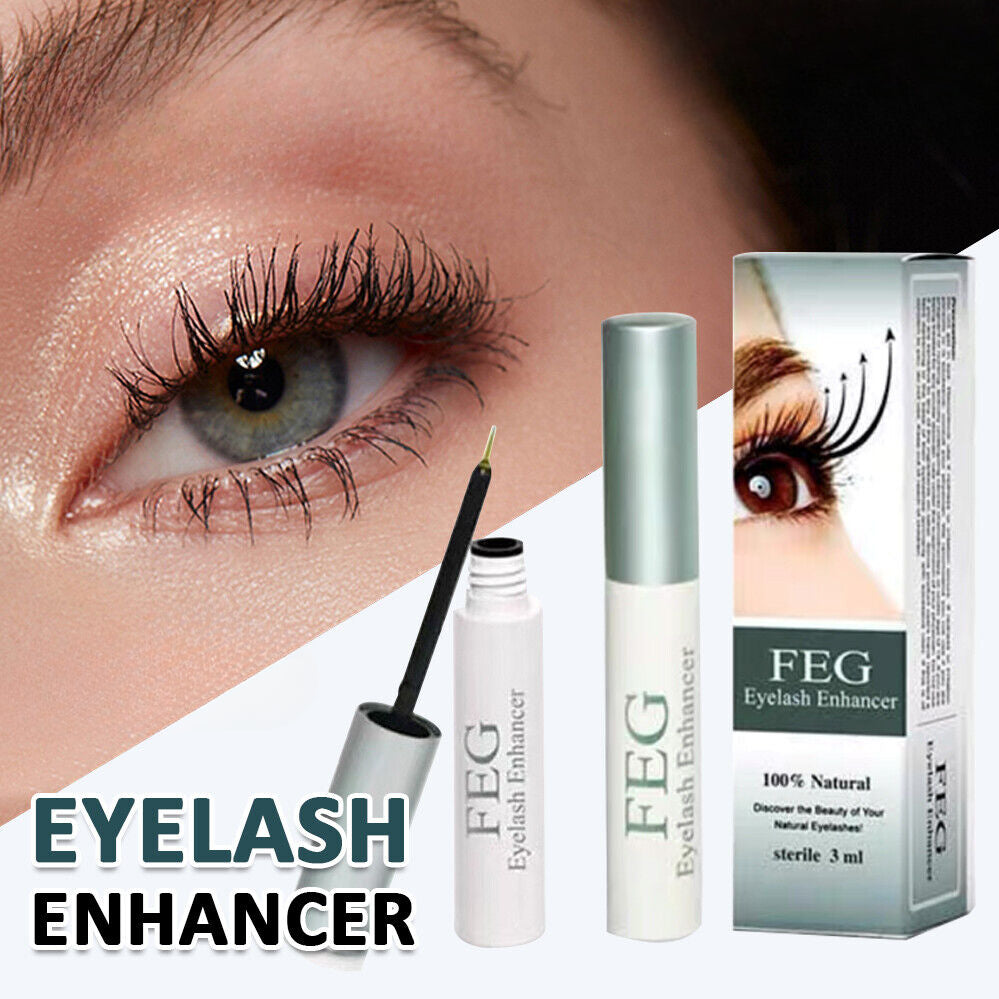 Genuine For FEG natural Eyelash Enhancer Serum eyelash grow booster eyebrow lash