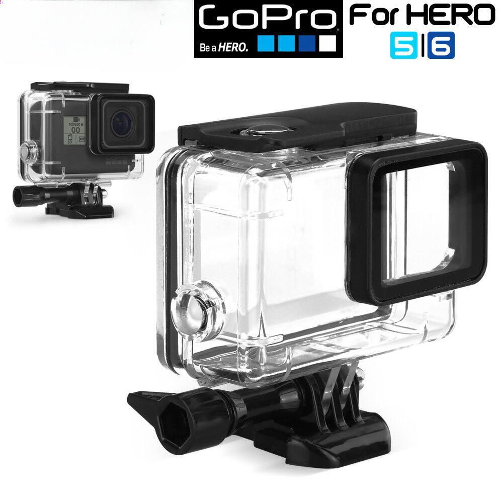 Waterproof Diving Black Camera Accessories 45m Housing Case For GoPro Hero 7 6 5