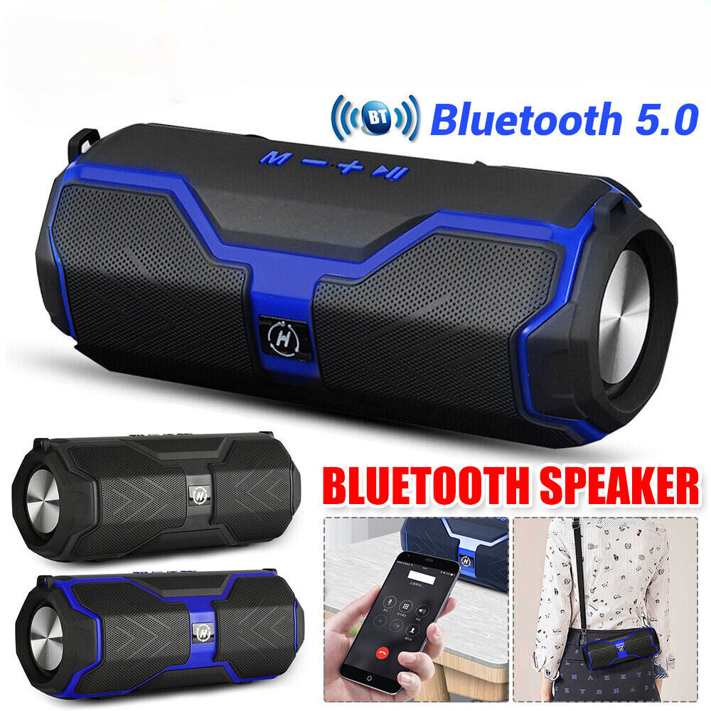 Wireless Portable Bluetooth Speaker Stereo Bass Subwoofer USB/TF/FM TWS Speakers