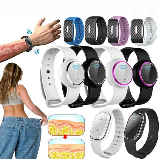 Ultrasonic High-Tech Body Shape Wristband-Komo Lymph Drainage Magnetic Bracelet