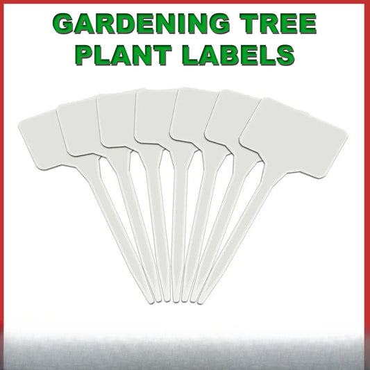 10pcs Plant Labels Flexible Plastic Garden T-type Tags Nursery Seeding Marker