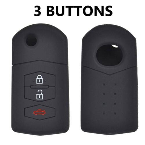 XUKEY Silicone Key Case Remote Fob Cover For Mazda Demio 2 3 5 6 M3 CX-5/CX7 CX9