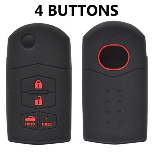 XUKEY Silicone Key Case Remote Fob Cover For Mazda Demio 2 3 5 6 M3 CX-5/CX7 CX9