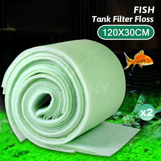 2x Cora Aquarium Fish Tank Pump Foam Sponge Biochemical Cotton Pad Filter Mat Media