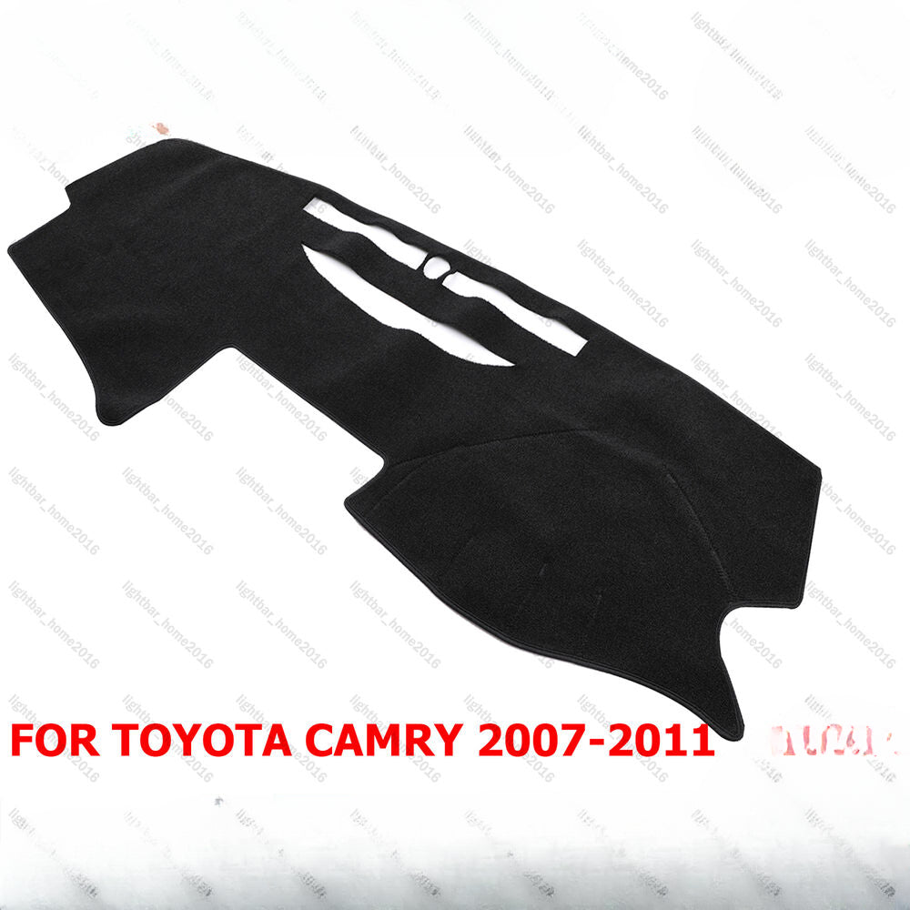 RHD Dashboard Cover Dashmat Dash Mat Carpet Pad For Toyota Camry XV40 2007-2011