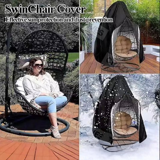 Swing Egg Chair Cover Furniture Garden Rattan Outdoor Rain Waterproof VIC