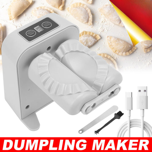 Automatic Dumpling Maker Double Head Household Dumpling Press Machine Kitchen