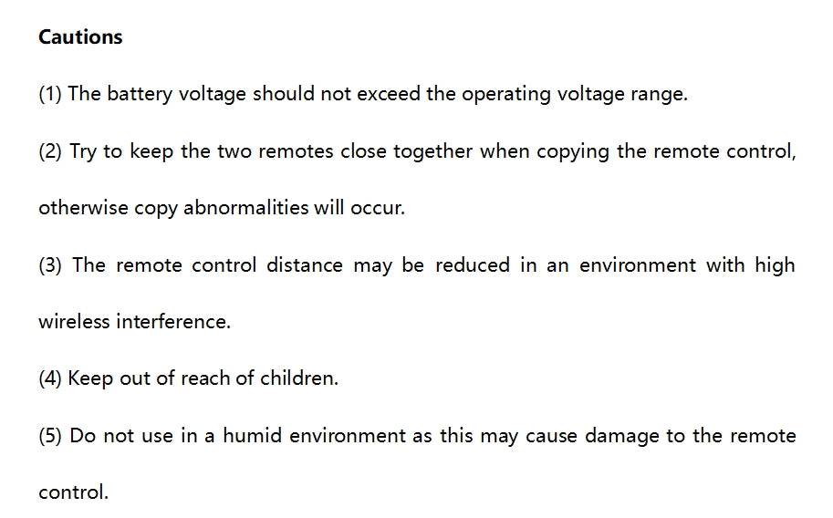 Copy Remote Controlsl for Electric Windows And Doors( (433MHz Blue)