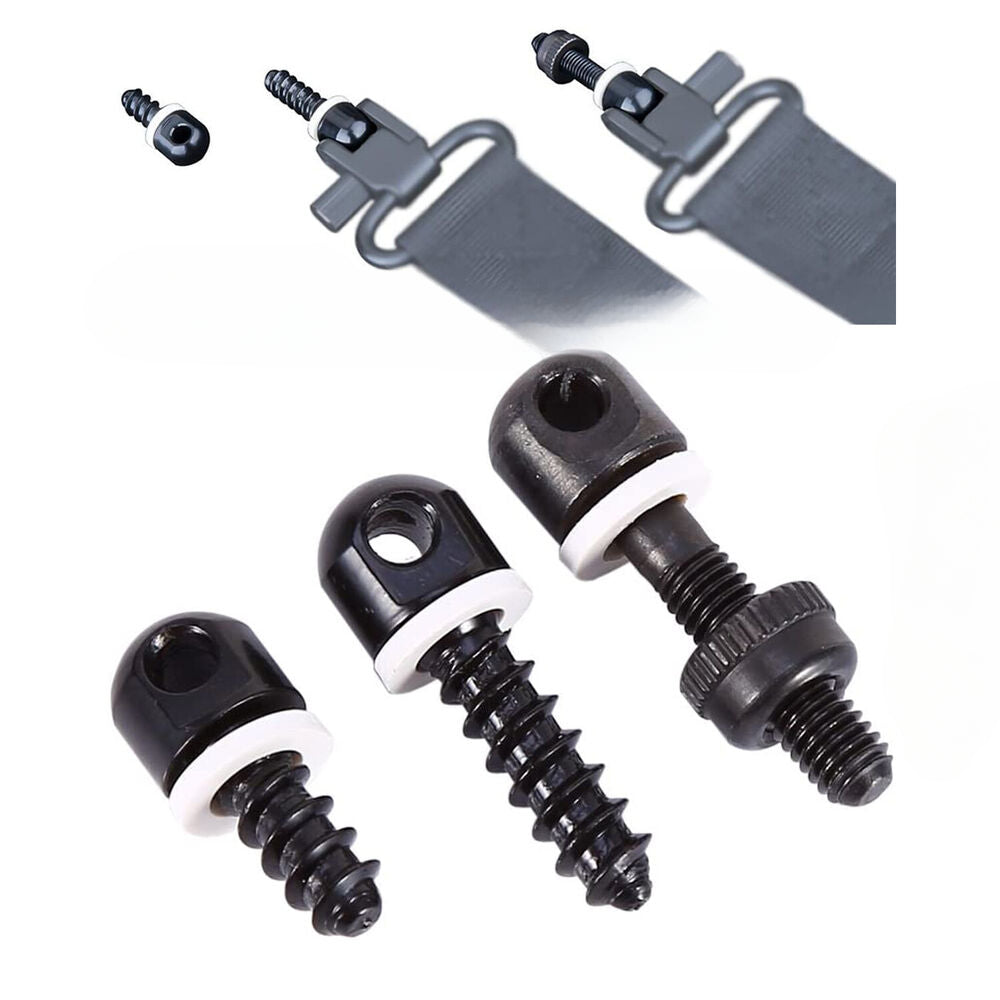 3pc Studs Mounting Screw Set Kit For Rifles Swivel Sling Stud Base Hunting