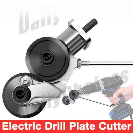 Safe and Durable Electric Drill Plate Cutter Attachment Electric Drill Shears