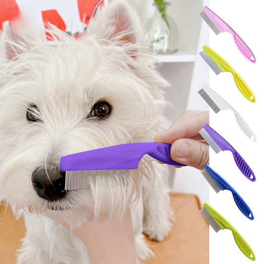 Zentric Pet Comb, Zentric Multifunctional Pet Hair Comb Tear Stain Removal