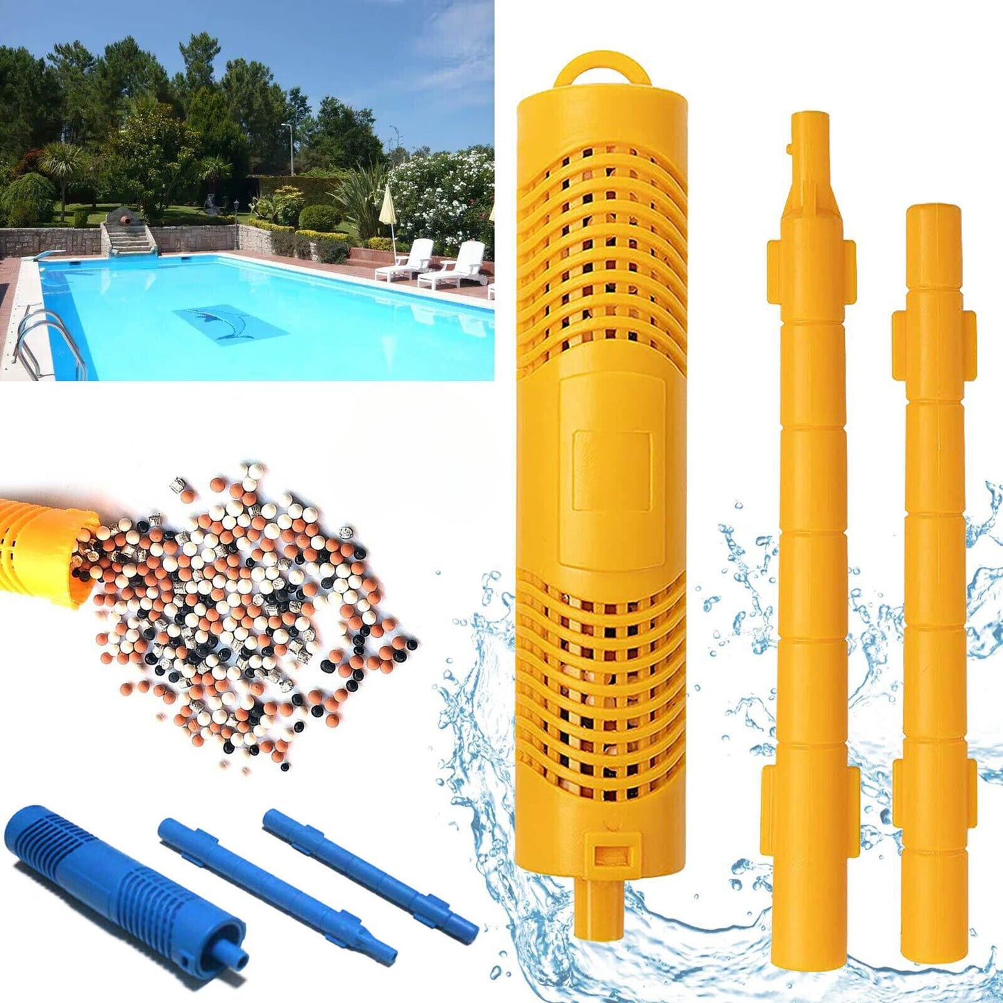 Swimming Zodiac Nature 2 Spa Cartridge Stick Mineral Cleaning Tub Purifi