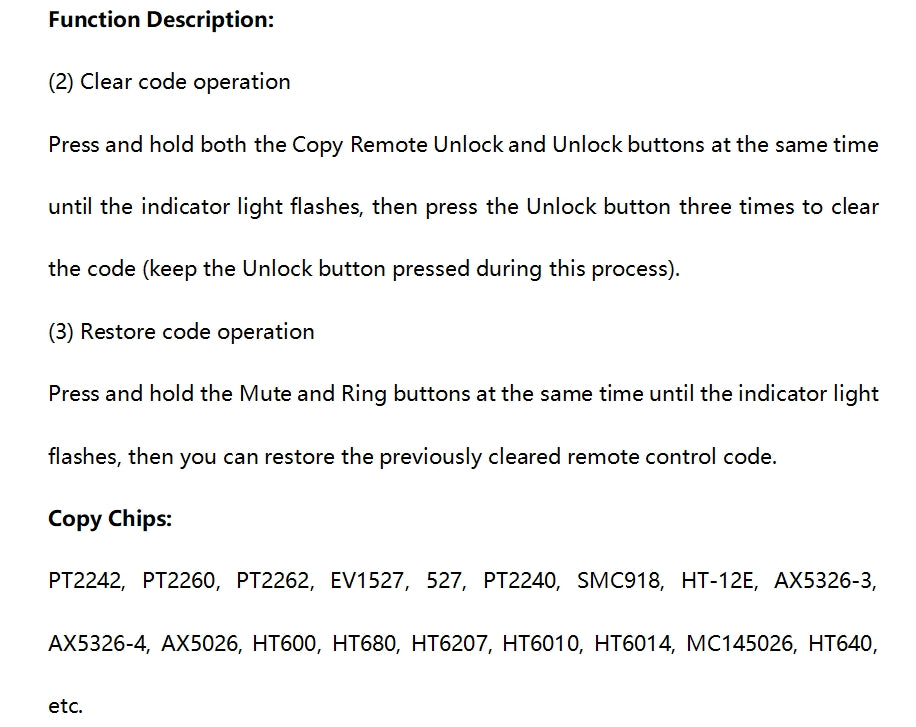 Copy Remote Controlsl for Electric Windows And Doors( (433MHz Blue)