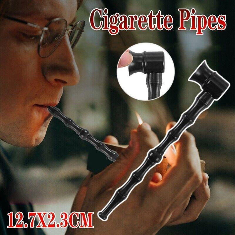 Solid Metal Aluminum Alloy Tobacco Pipe Smoking Pipe Cigarette Pipes Gift 12.7cm