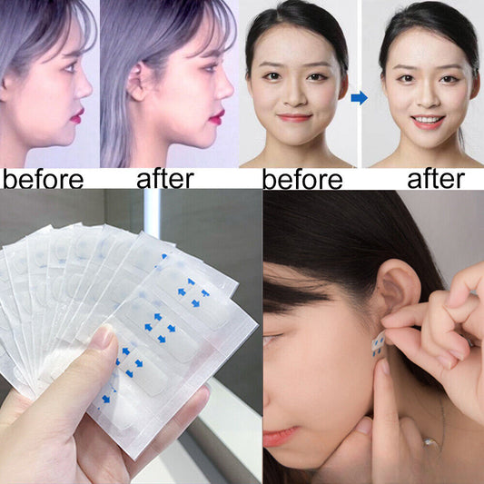 40PCS Set Facelift Face Neck And Eye V Shape Anti-Wrinkle Tapes Lift Instant