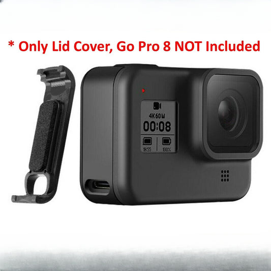 Battery Lid Door Cover for GoPro Hero 8 Removable Type-C Charging Hole