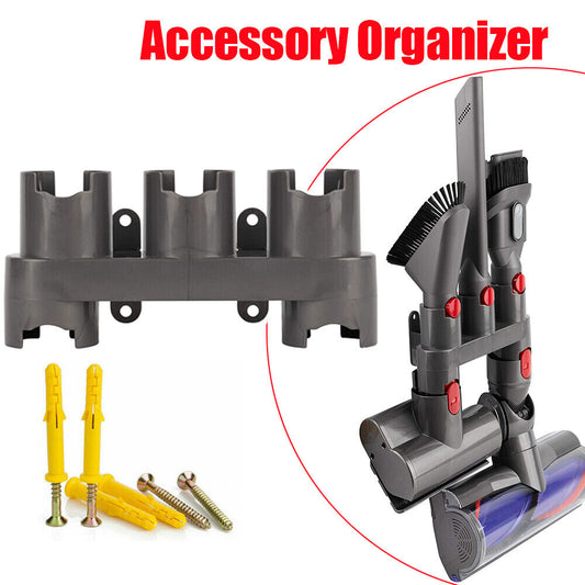 Wall Mount Brush Attachment Accessory Organizer Holder For Dyson V7 V8 V10 V11