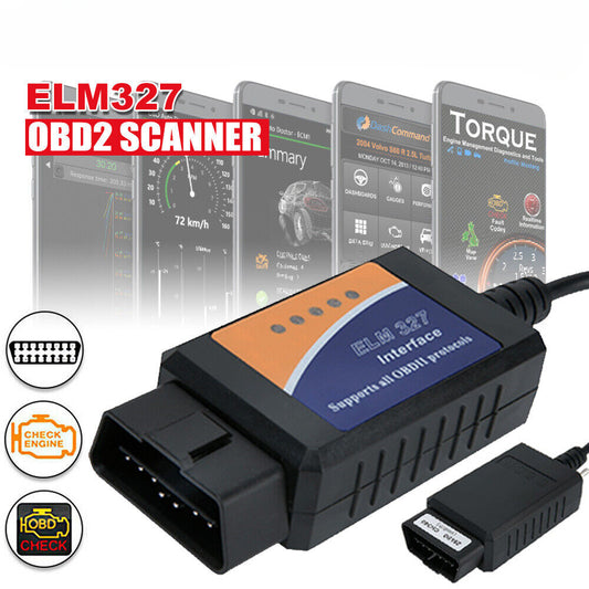 Obd2 Scanner Elm327 Usb Retrofit For Ford Elmconfig Latest Chip Hs-can Forscan