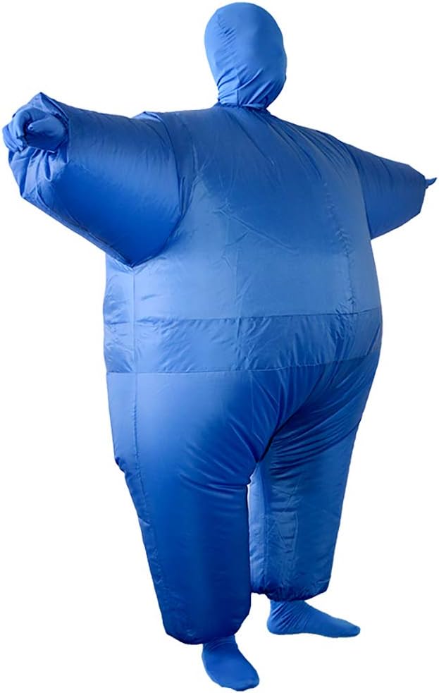 Wild Cheers Inflatable Costume Adult, Inflatable Full Body Costume, Fat Suit Suitable for Party, Halloween, Christmas, Carnival