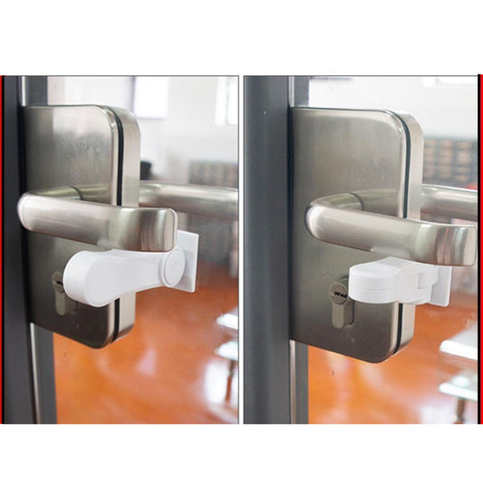 Anti-open Handle Lock Protection Device for Children Safety Door Lever Lock