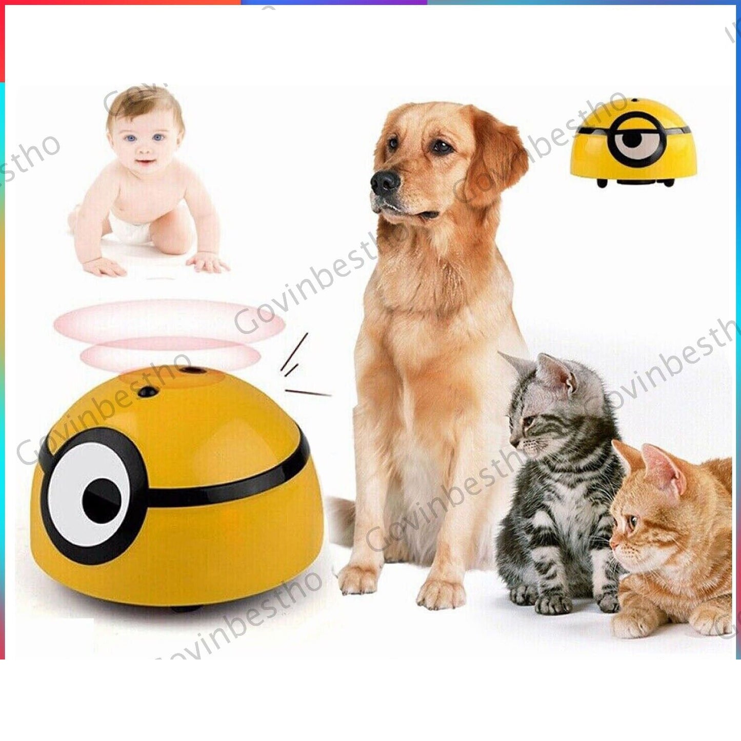 IR Sensor Smart Escaping Runaway Toy Auto Walk Kids Pet Cat Dog Interactive Toy