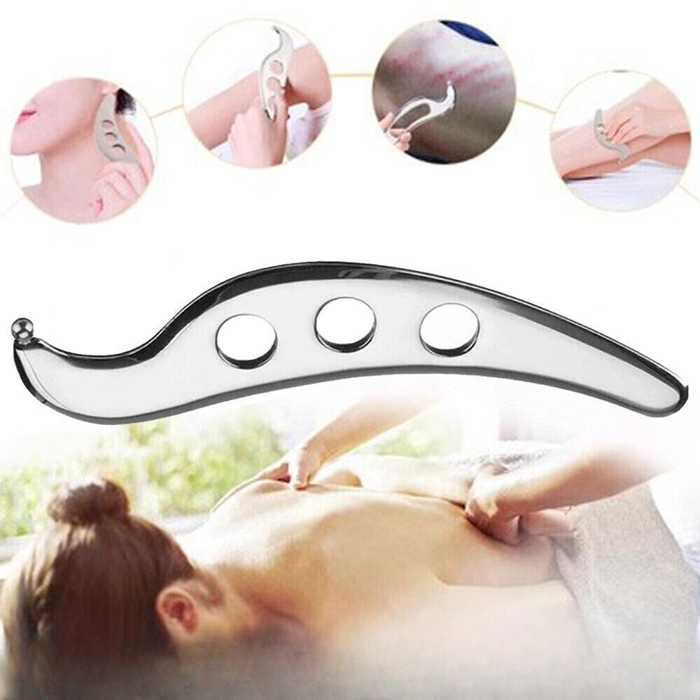 Gua Sha Massagers Stainless Steel Muscles Scraper Physical Therapy Scraping Tool