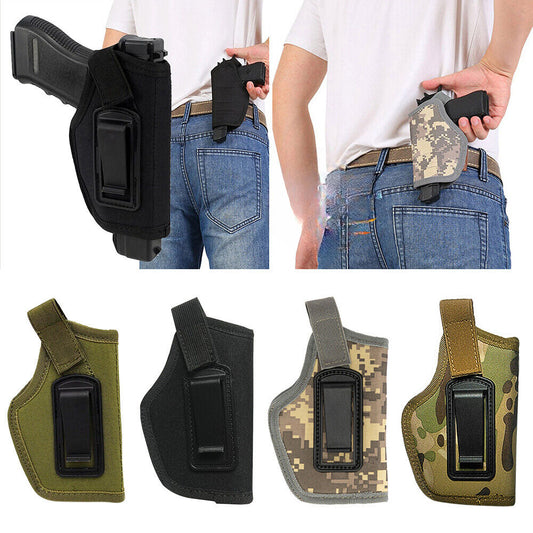 Military Police Gun Waist Belt Concealed Carry Hold Army Tactical Pistol Holster