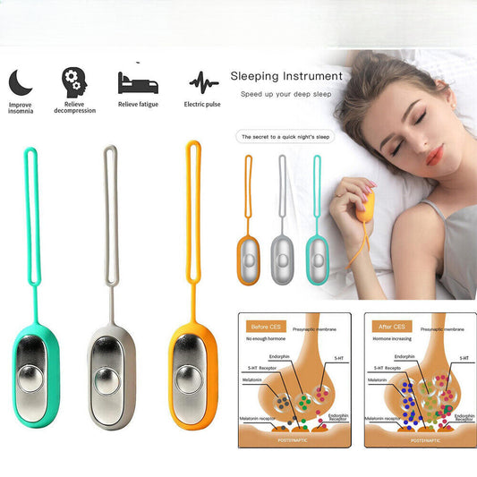 The Chill Pill Device Hand Held Ergonomic Improve Sleep Relief Sleep Aid Machine