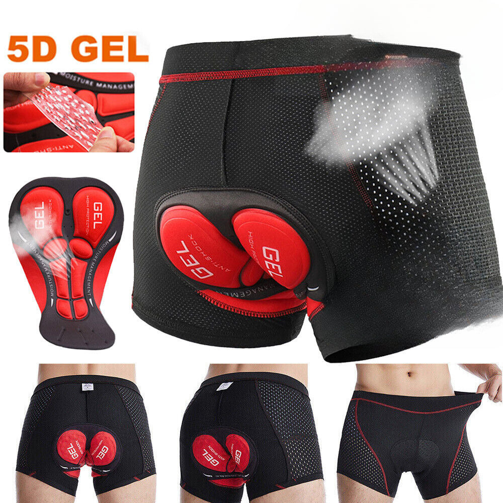 Gel Padded Short Pants Men Cycling Bike Bicycle Sports Shorts Riding Underwear