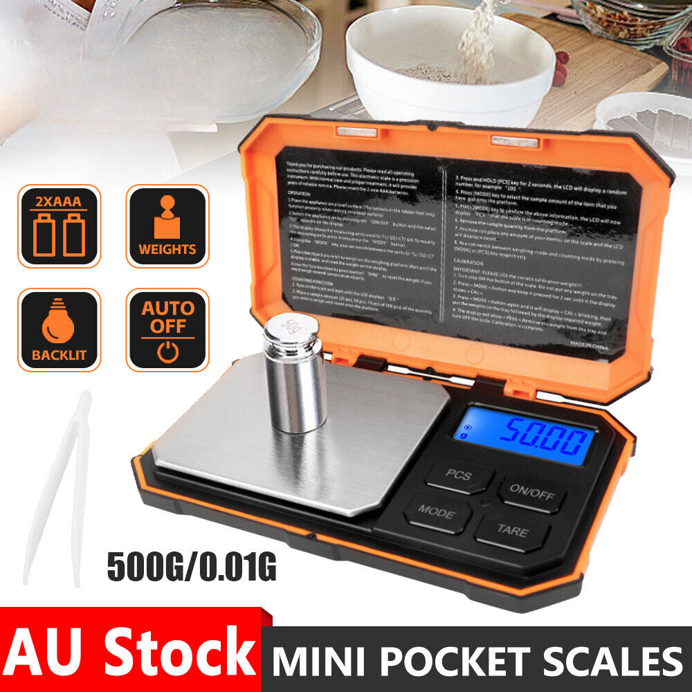 Mini Digital Pocket Scales Balance Gram Gold Jewellery Silver Precision Weight