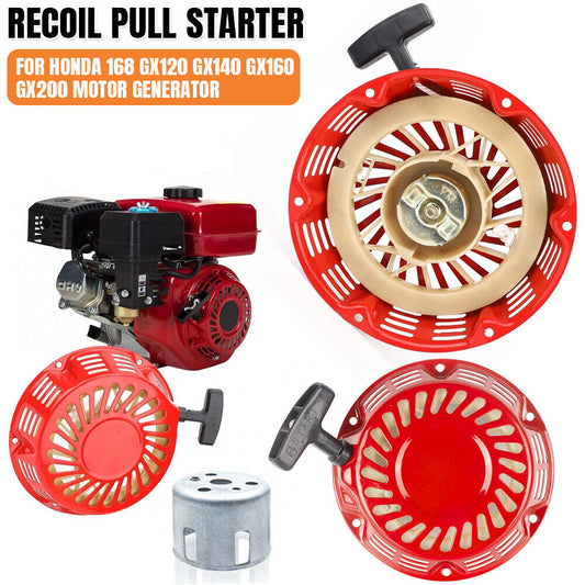 Pull Start Starter Recoil for Honda GX120 GX140 GX160 GX200 168 5.5HP 6.5HP