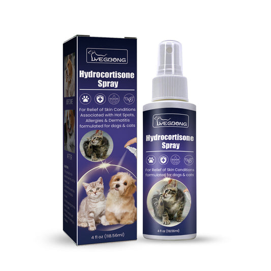 New Hydrocortisone Spray Pet Anti Itching Spray For Dog and Cats Practical