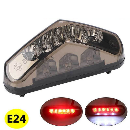 Motorcycle Mini Led Brake Tail Light License Plate Lamp 12V For Chopper Bobber