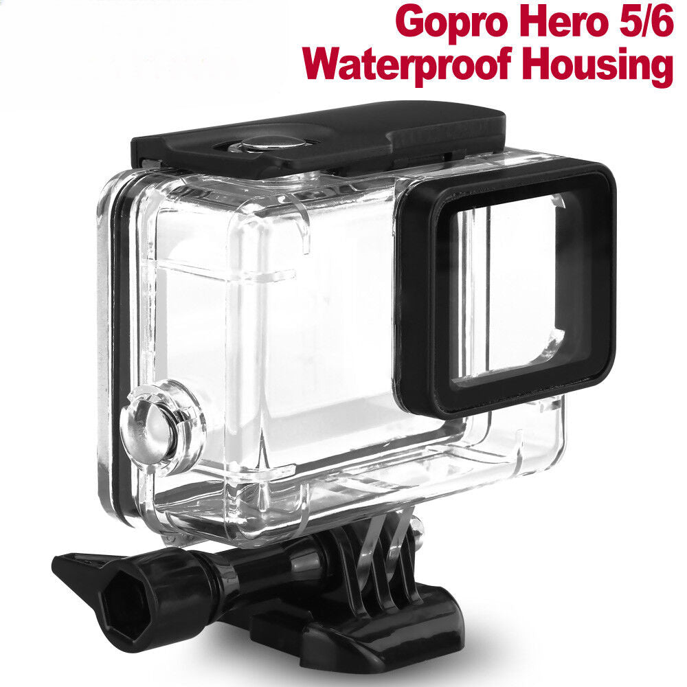 Waterproof Diving Black Camera Accessories 45m Housing Case For GoPro Hero 7 6 5