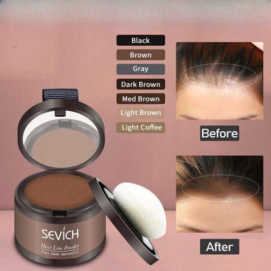 Sevich Fluffy Thin Powder Hairline Shadow Makeup Root Cover Up Hair Concealer.